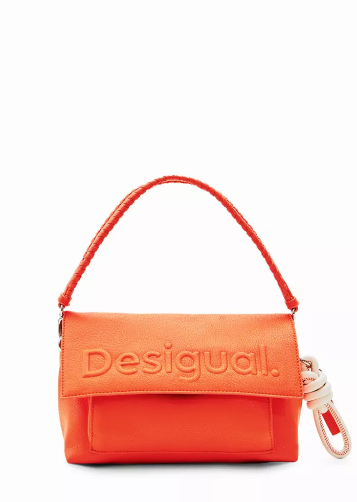 Desigual Versatile Women’s Bag – Adjustable Strap, Multiple Compartments & Logo Detail