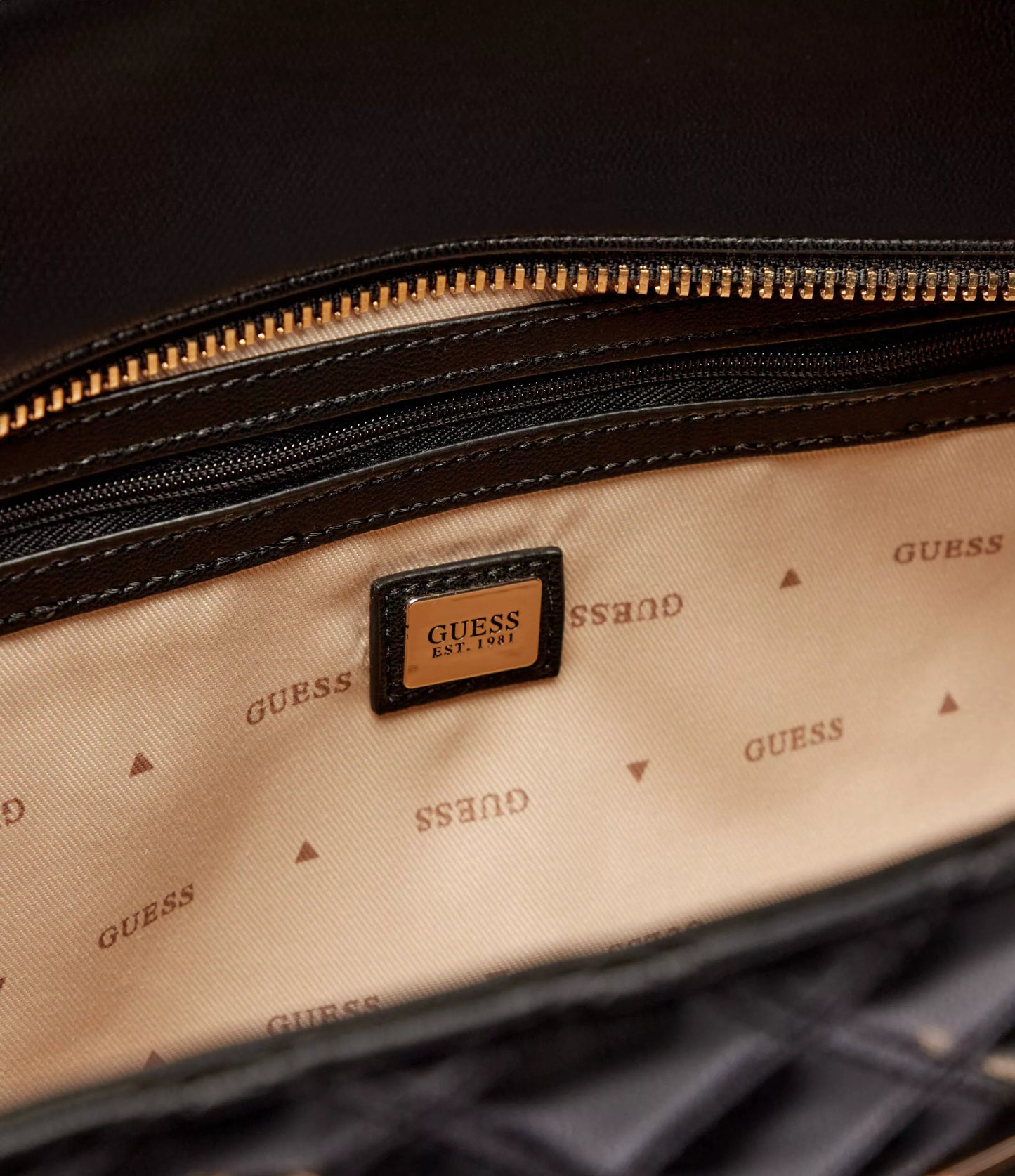 Guess Women’s Classic Black Handbag – Timeless Fall/Winter Essential