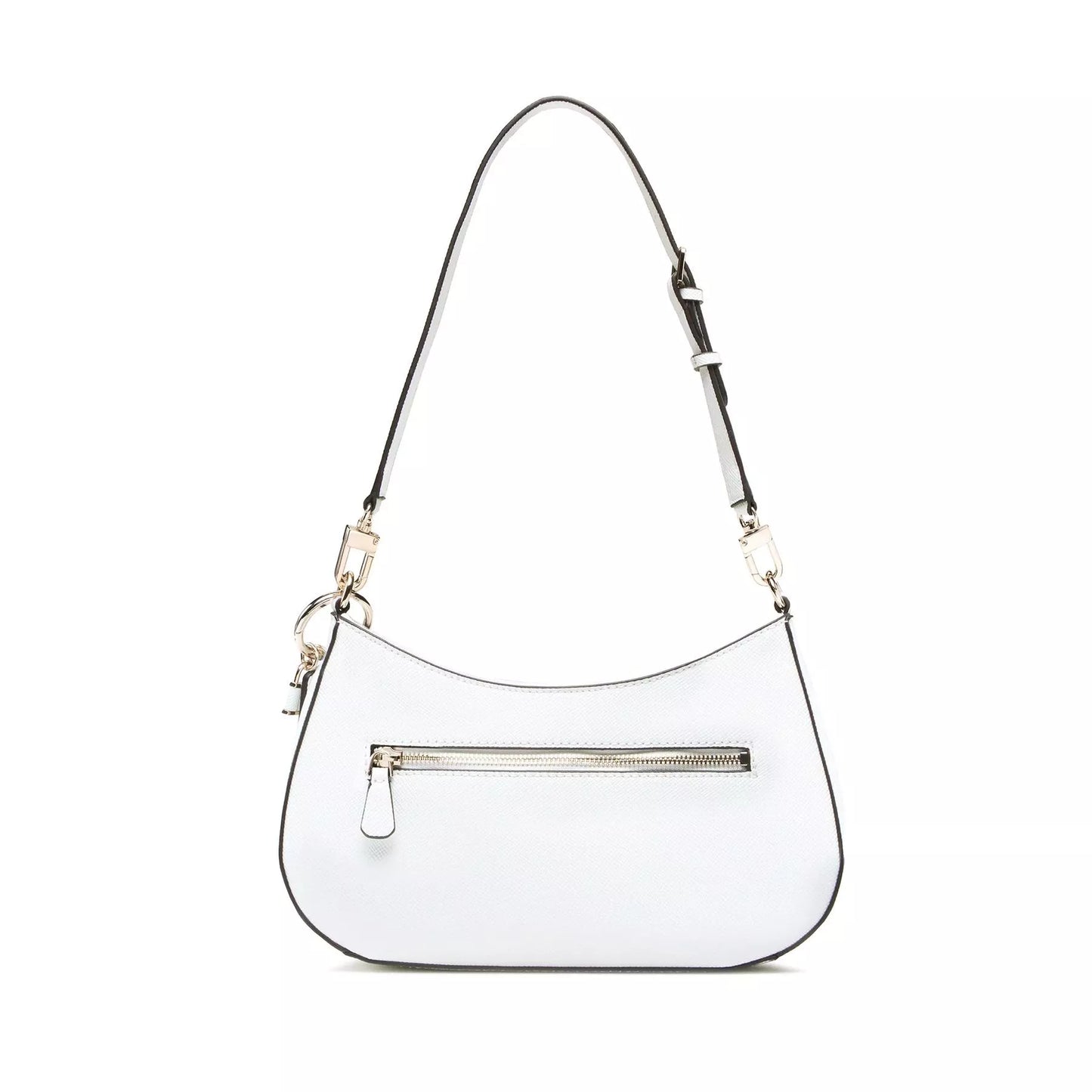 Guess Women’s White Faux Leather Handbag – Chic & Versatile Everyday Bag