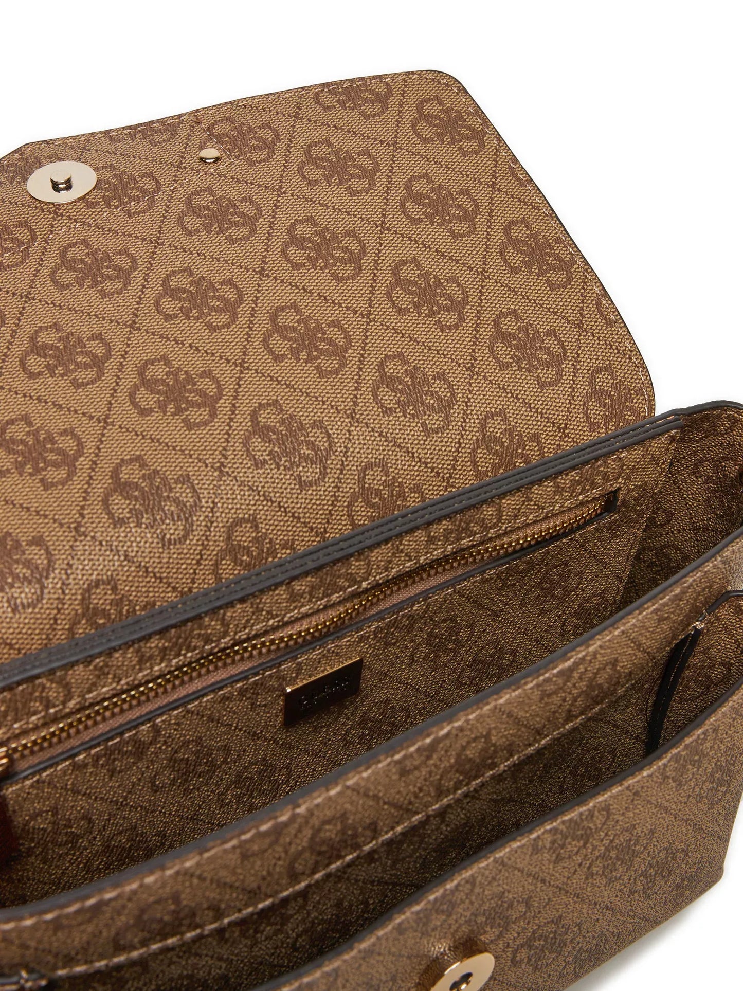 Guess Women’s Beige Handbag with Print – Fall/Winter Essential