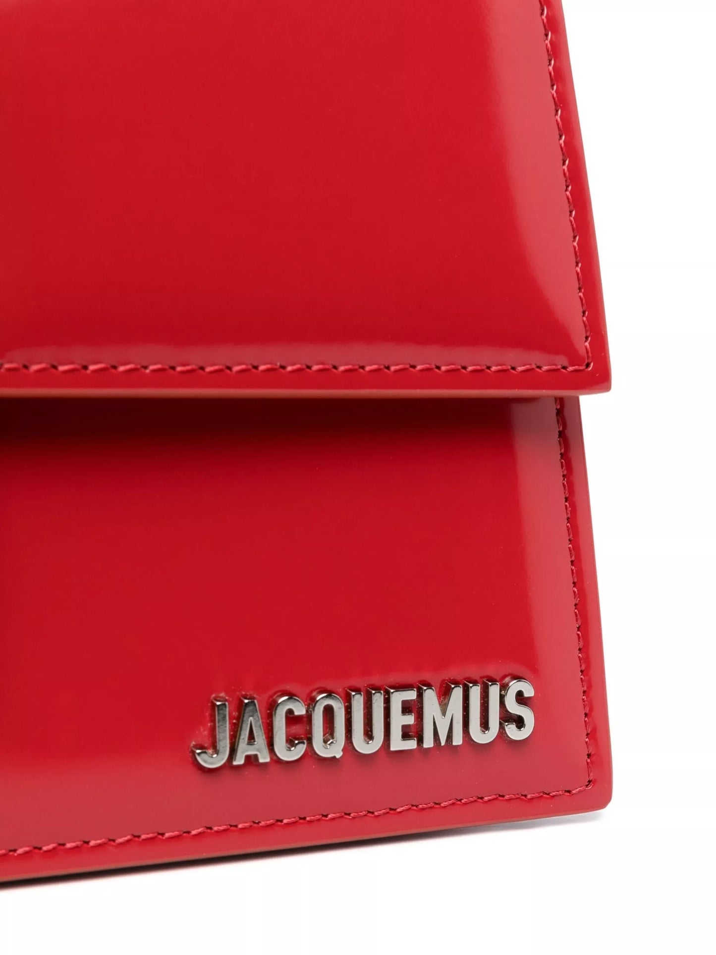 Jacquemus Le Grand Bambino Red Leather Shoulder Bag – Designer Luxury Handbag