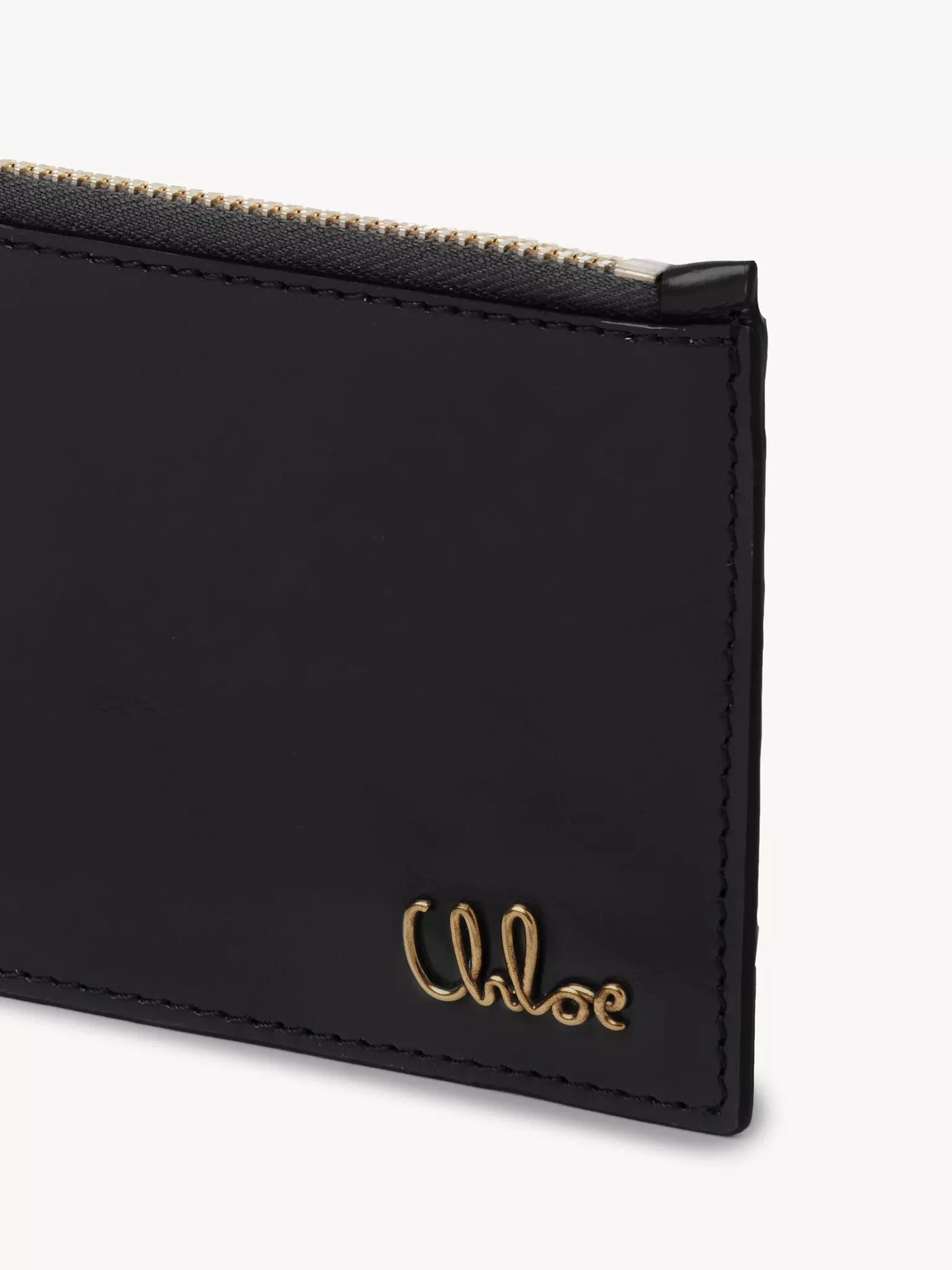 Chloé Leather Card Holder – Premium Compact Wallet with Signature Monogram