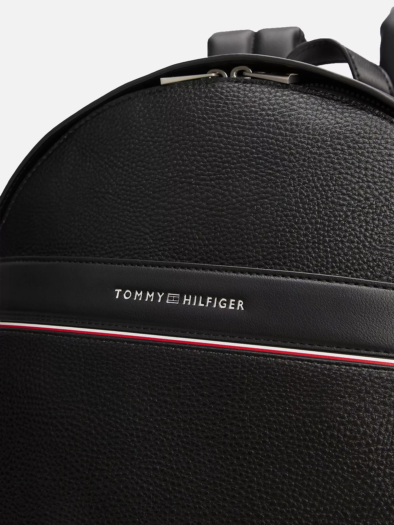 Men’s Tommy Hilfiger Stylish Backpack – 90% Polyurethane & 10% Polyester, Spring/Summer Bag