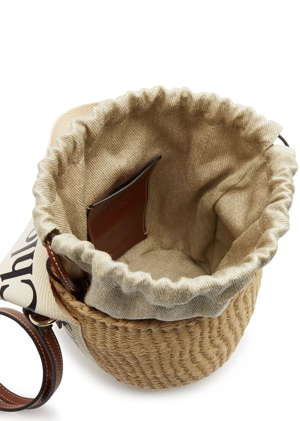 Chloé Mifuko Raffia Bucket Bag – Elegant & Versatile Handbag