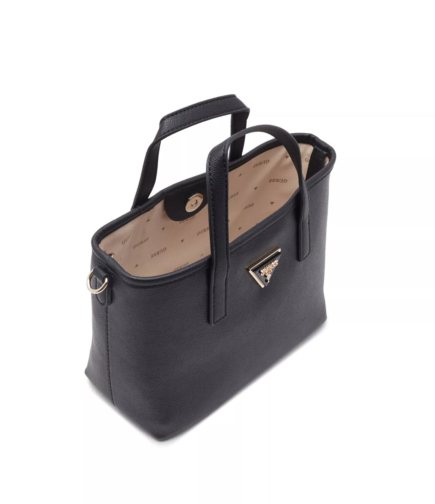 Guess Women’s Black Handbag & Shoulder Bag – Elegant 2-in-1 Everyday Accessory