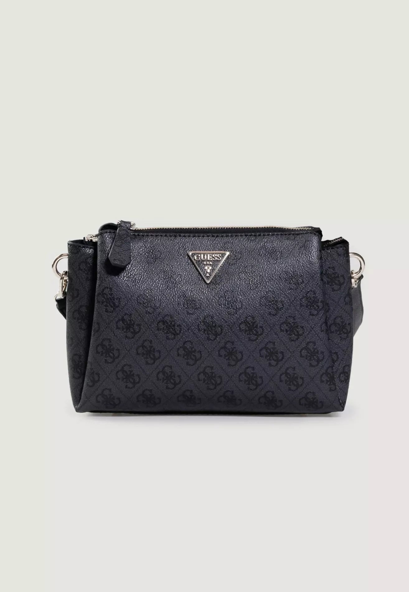 GUESS Women’s Grey Printed Shoulder Bag