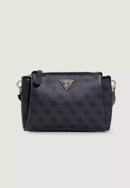 GUESS Women’s Grey Printed Shoulder Bag