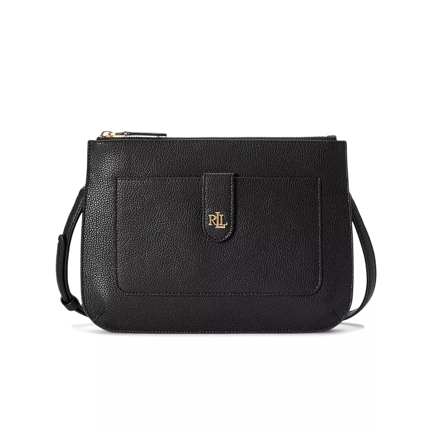 Ralph Lauren Adjustable Shoulder Bag – Chic Design with Contrasting Accents