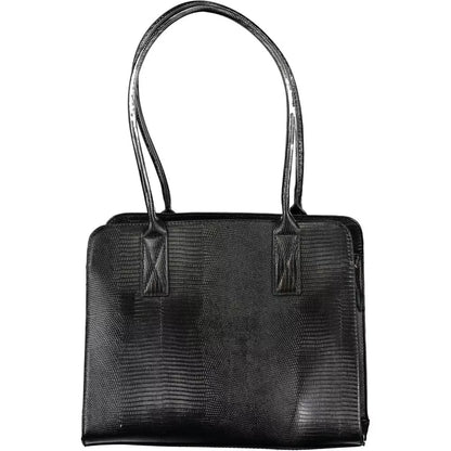 Valentino Eco Luxe Recycled Shoulder Bag with Multi-Compartment Design