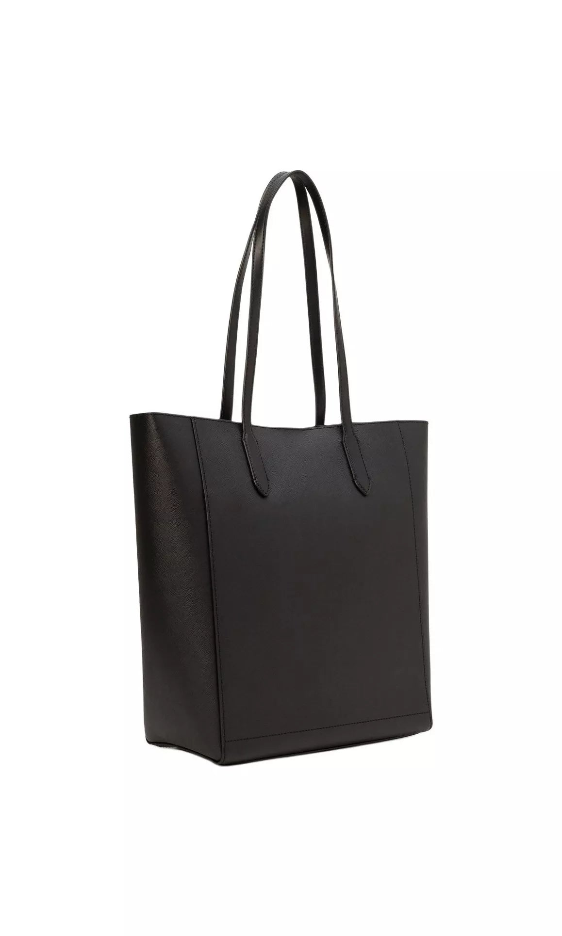 Michael Kors Women’s Black Handbag – Button Fastening, Inside Pocket & Spacious Design | Fall/Winter Collection