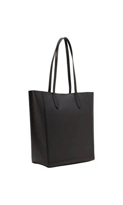 Michael Kors Women’s Black Handbag – Button Fastening, Inside Pocket & Spacious Design | Fall/Winter Collection