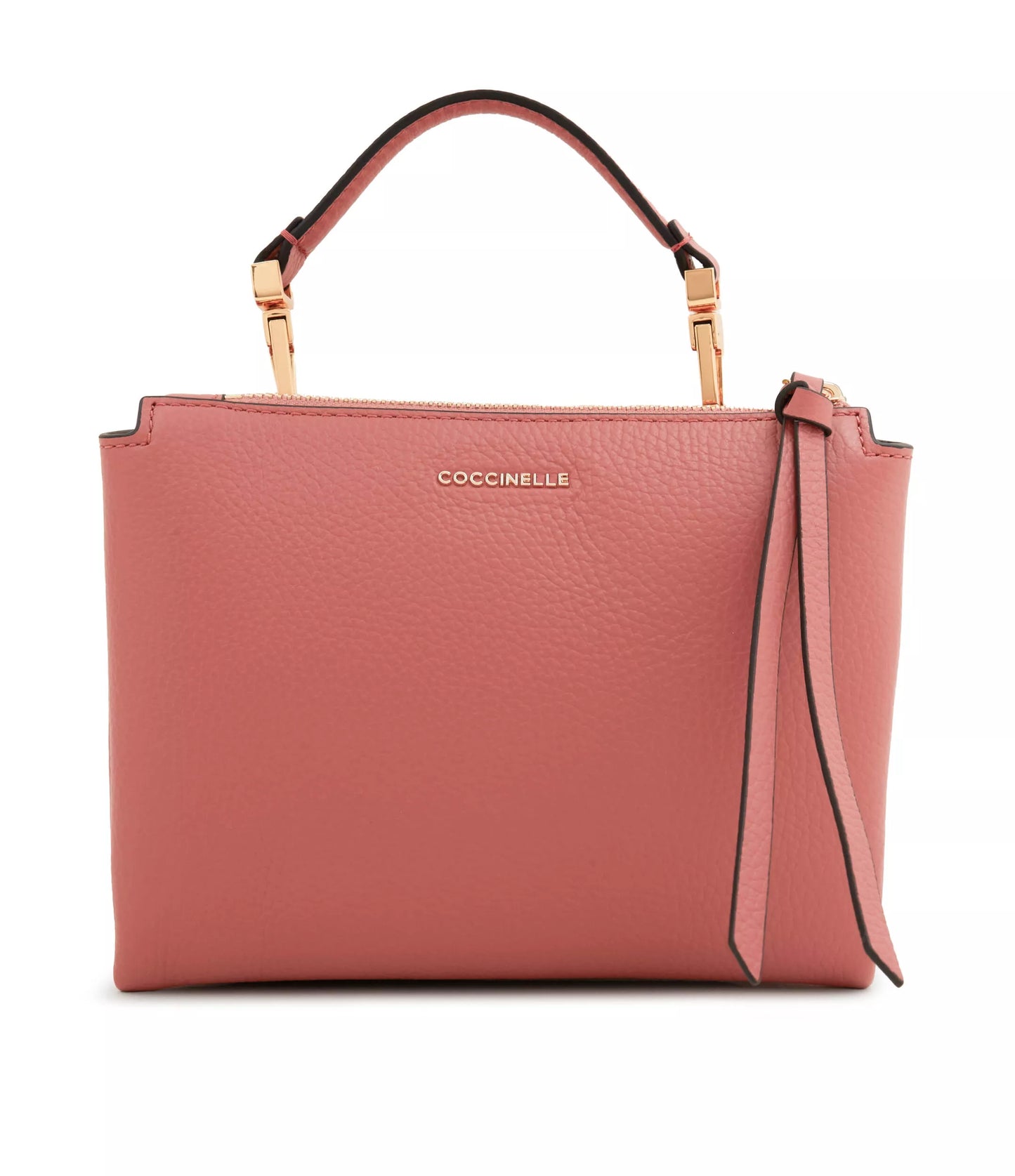 Coccinelle Pink Leather Shoulder Bag for Women