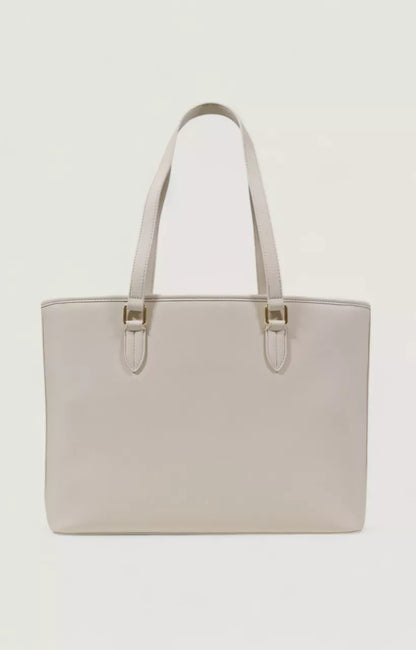 Love Moschino Women’s Plain Handbag – Minimalist Chic Faux Leather