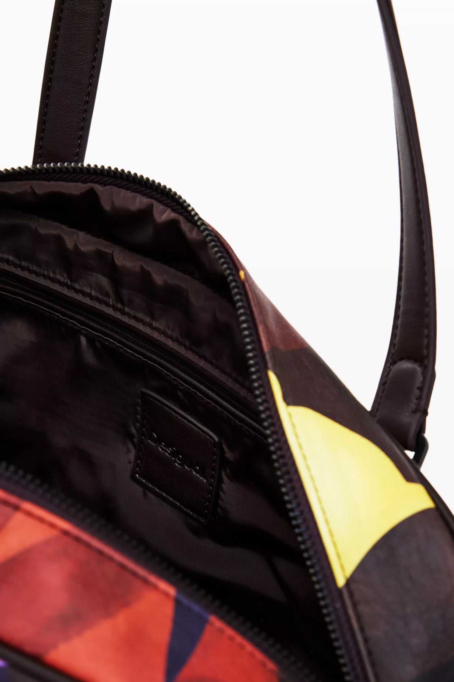 Desigual Women’s Abstract Pattern Fall/Winter Bag – 100% Polyurethane