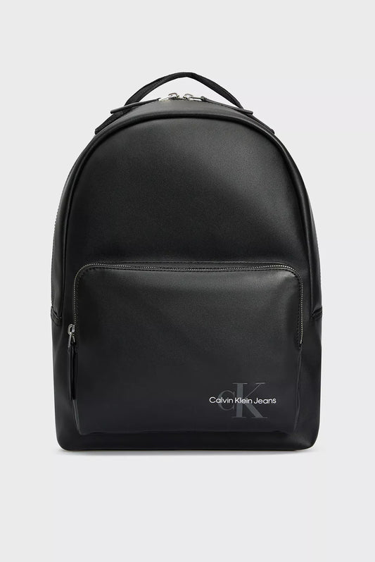 Calvin Klein Men’s Autumn/Winter Backpack – Sleek Polyurethane Everyday Bag