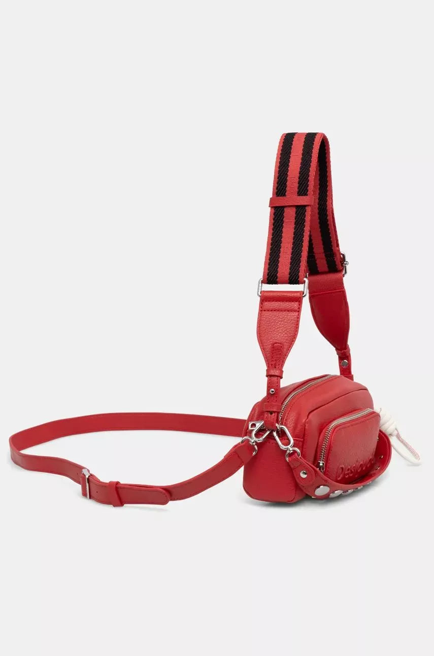 Desigual Red Handbag with Shoulder Strap