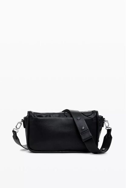 Desigual Women’s Black Shoulder Bag – Fall/Winter Chic & Practical