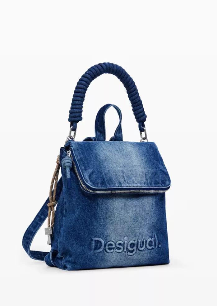 Desigual Women’s Blue 100% Polyurethane Backpack
