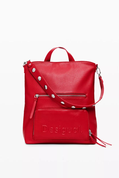 Desigual Red Handbag and Rucksack for Women
