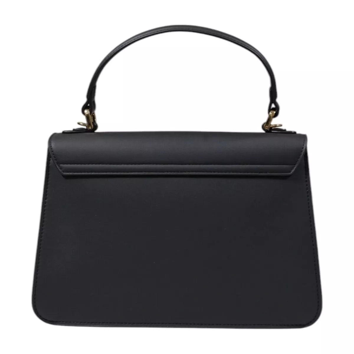 Love Moschino Women’s Black Handbag with Clip Fastening