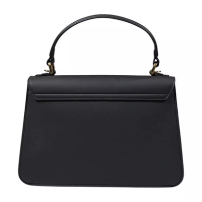 Love Moschino Women’s Black Handbag with Clip Fastening