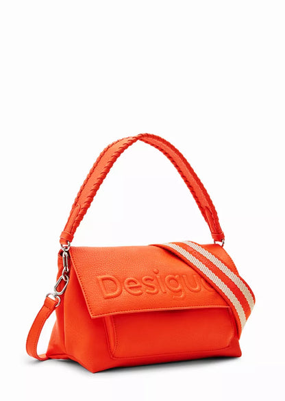 Desigual Versatile Women’s Bag – Adjustable Strap, Multiple Compartments & Logo Detail