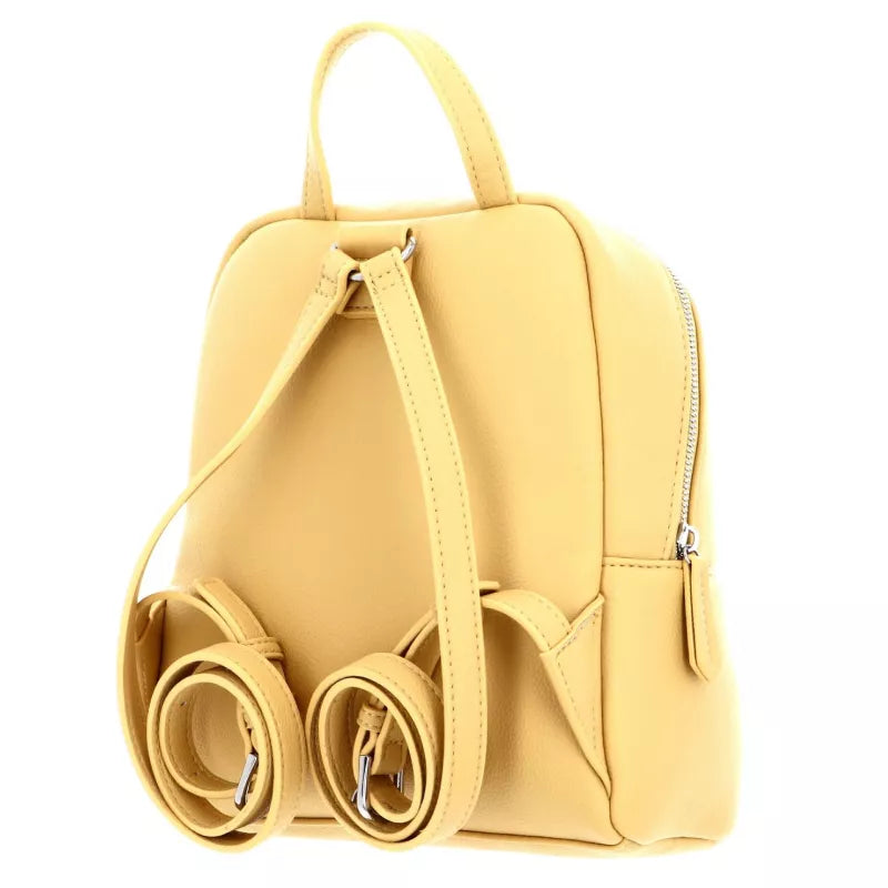 Valentino Recycled Backpack with Adjustable Straps and External Pocket