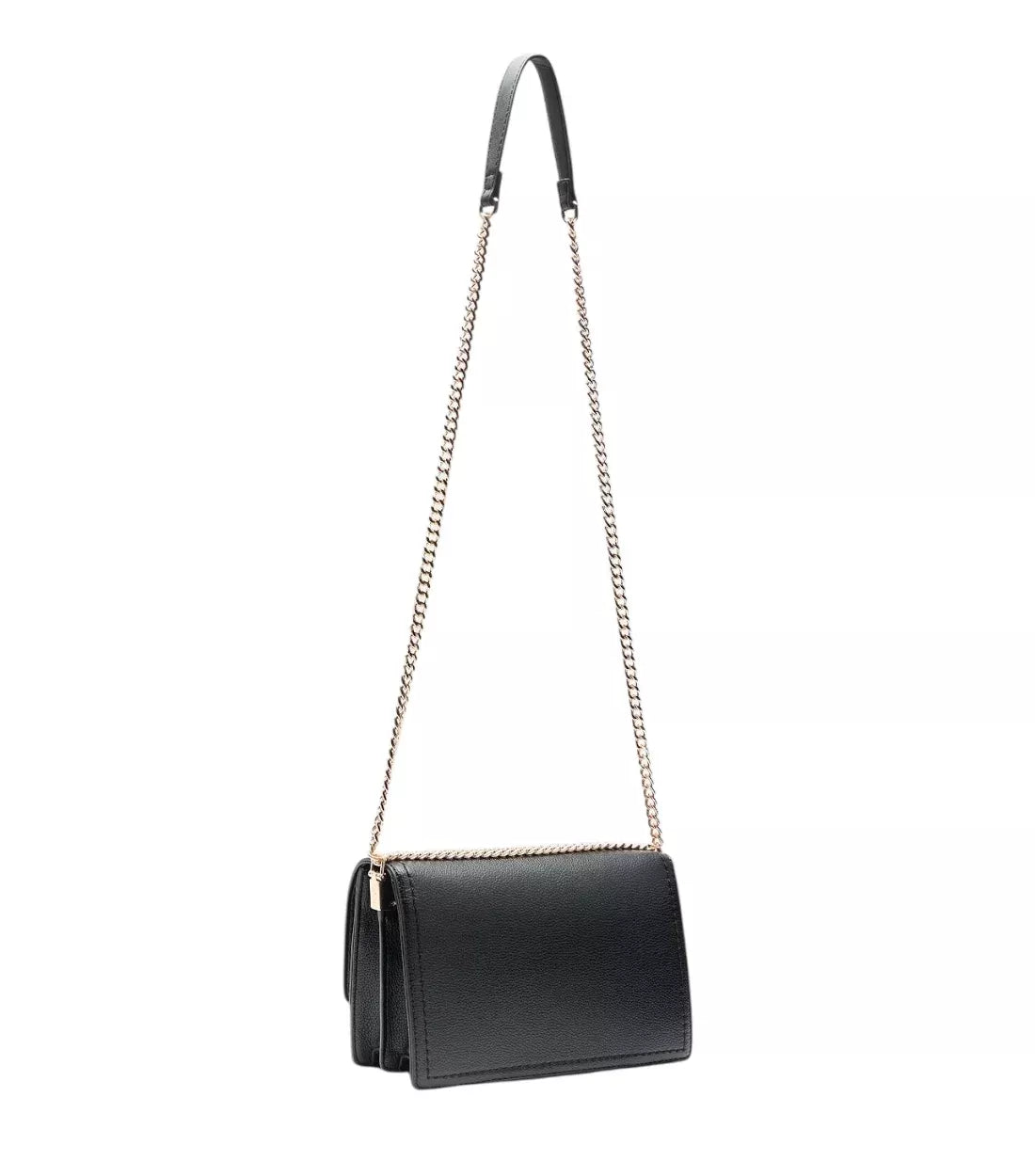 Liu Jo Women’s Black & White Shoulder Bag – Elegant Contrast with Secure Clip Fastening