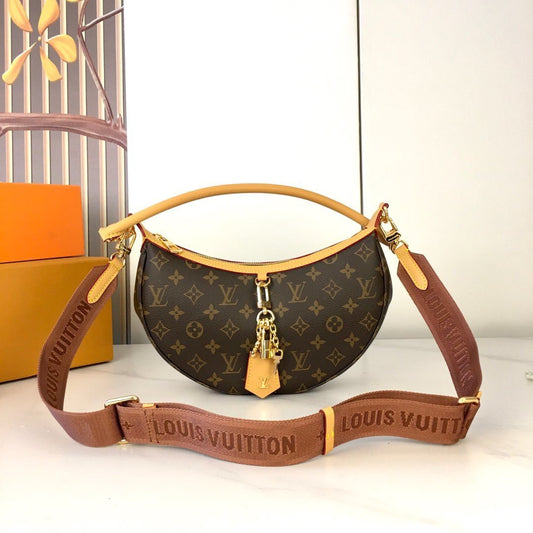 Louis Vuitton Loop Monogram Crossbody | Iconic Crescent Shape Hobo Bag