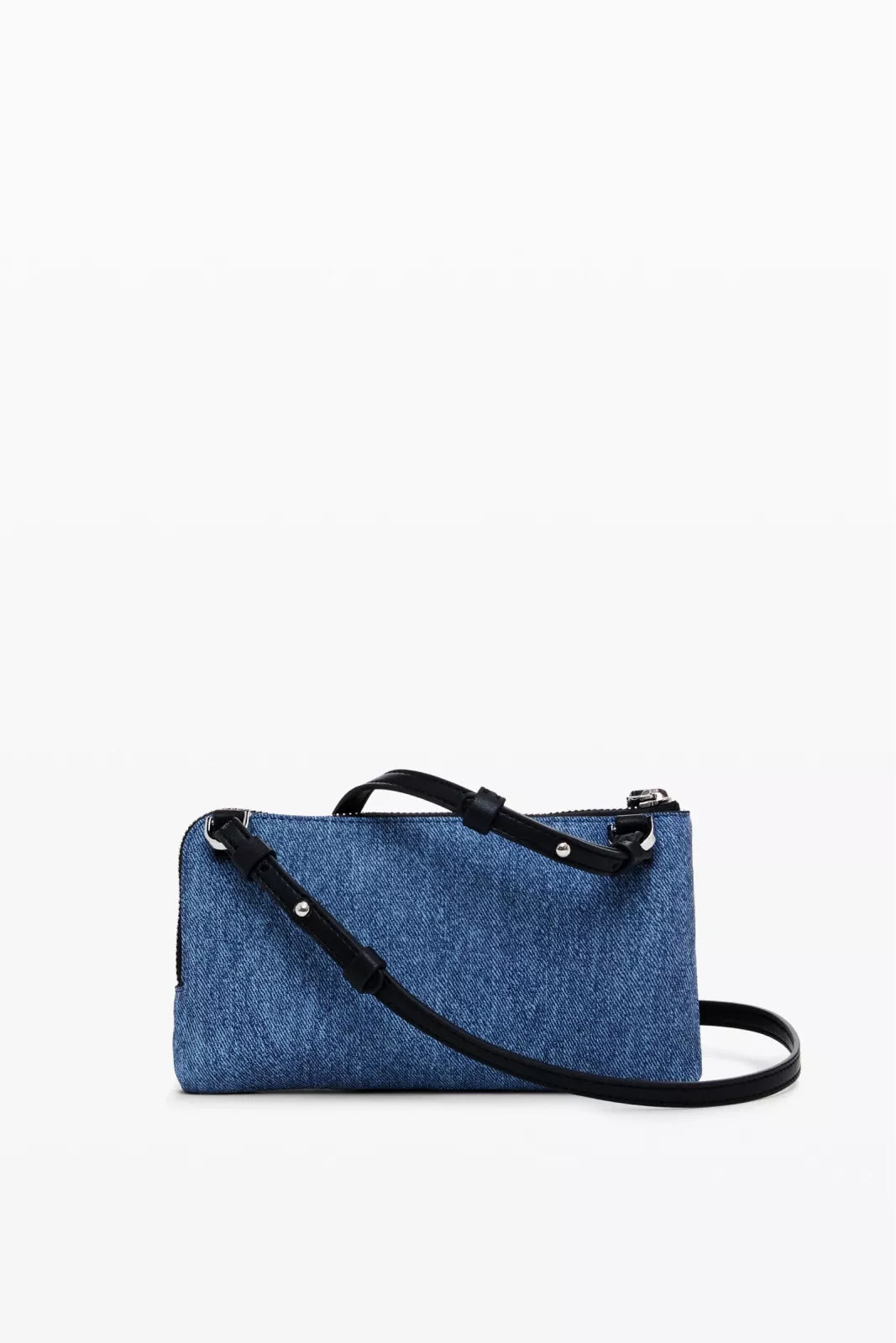 Desigual Women’s Blue Zip Shoulder Bag
