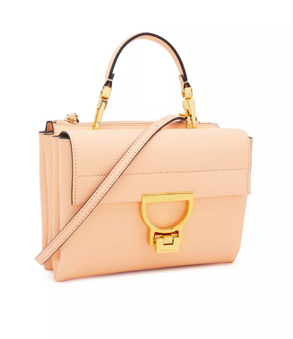 Coccinelle Women’s Pink Leather Shoulder Bag
