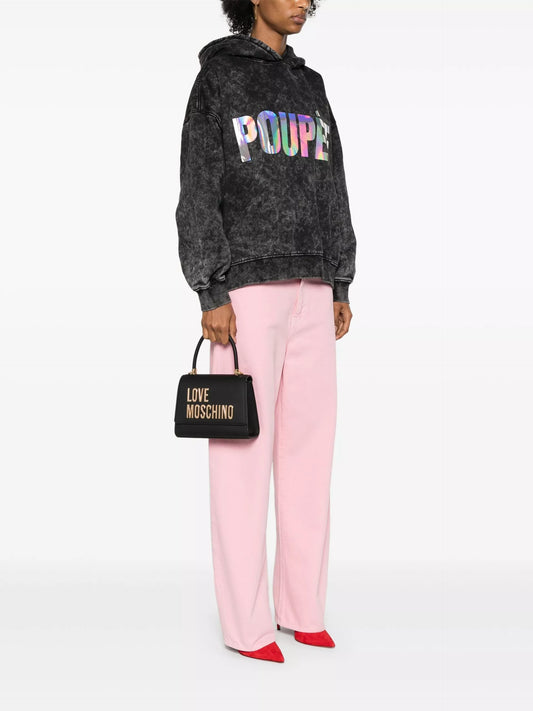 Love Moschino Women’s Black Handbag – Chic Spring/Summer Essential