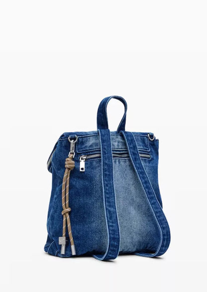 Desigual Women’s Blue 100% Polyurethane Backpack