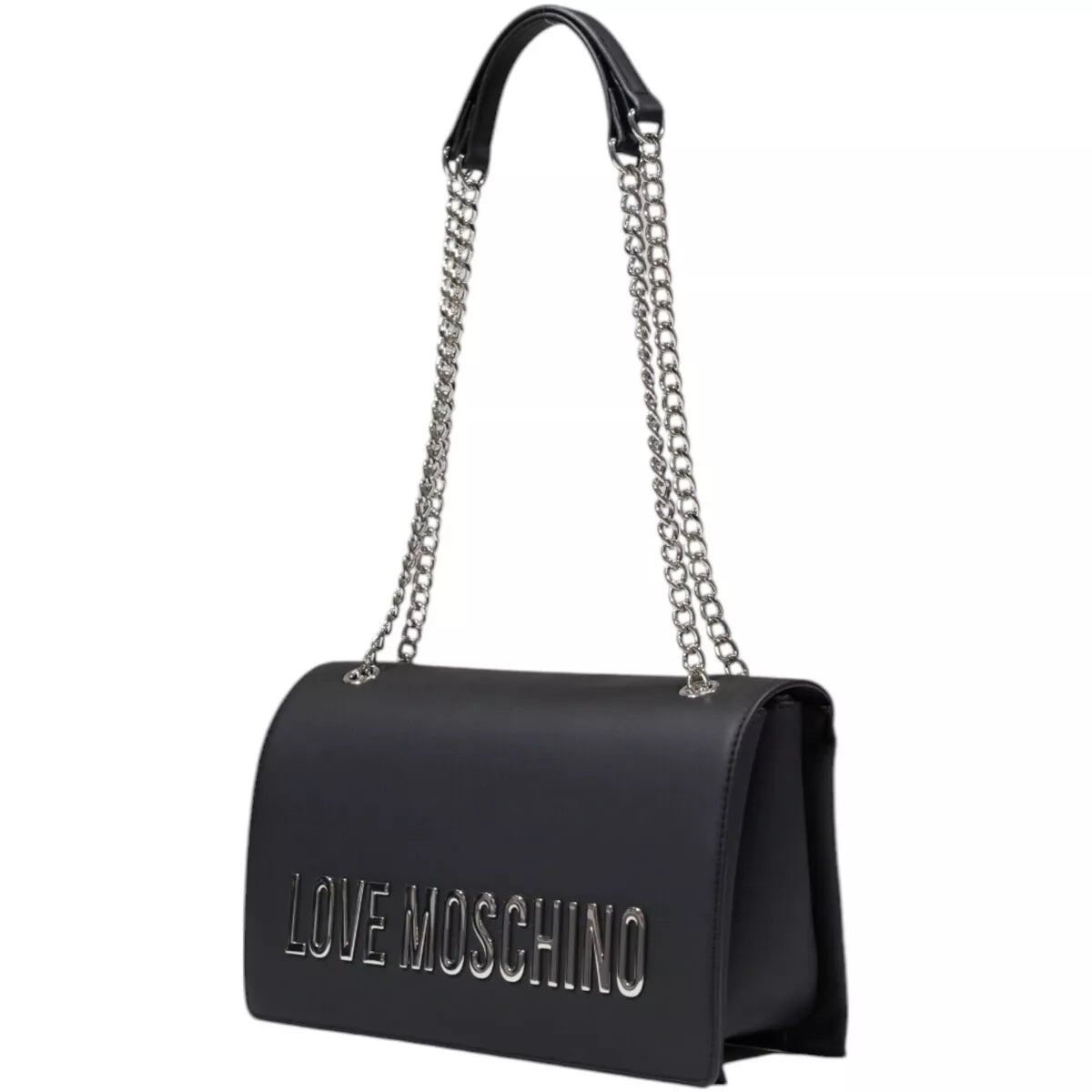 Love Moschino Women’s Grey Shoulder Bag – Spring/Summer Must-Have