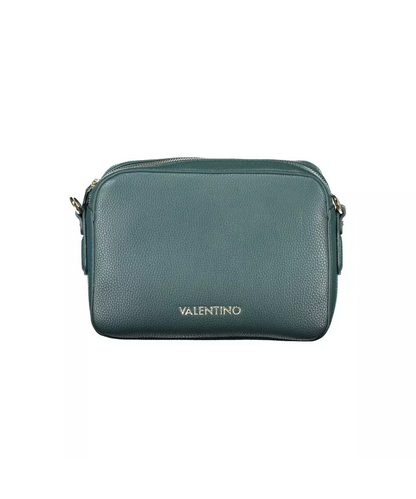 Valentino Women’s Green Polyethylene Shoulder Bag – Elegant & Practical