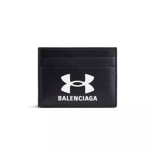 Balenciaga Under Armour Leather Card Holder – Luxury Designer Slim Wallet