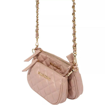 Valentino Set of 2 Pink Shoulder Bags