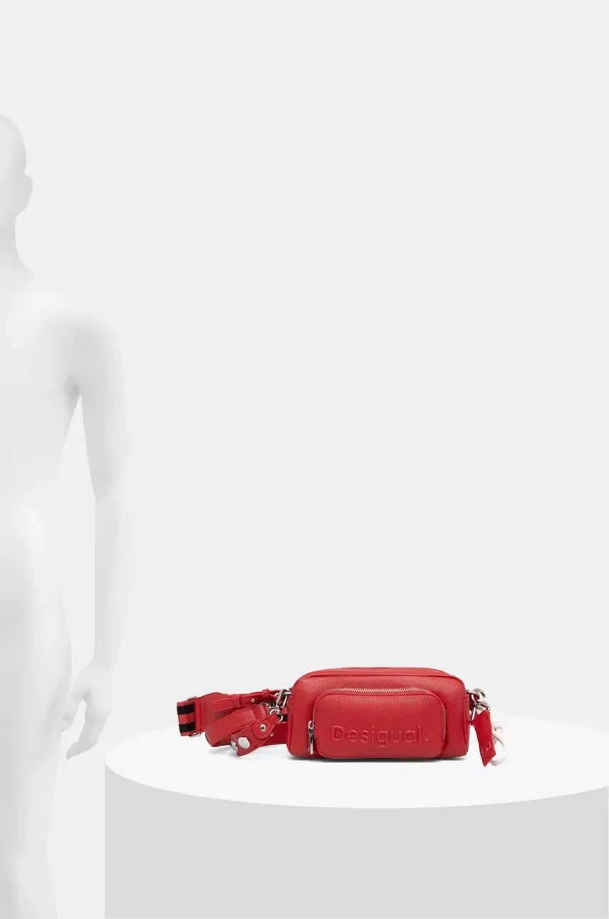 Desigual Red Handbag with Shoulder Strap