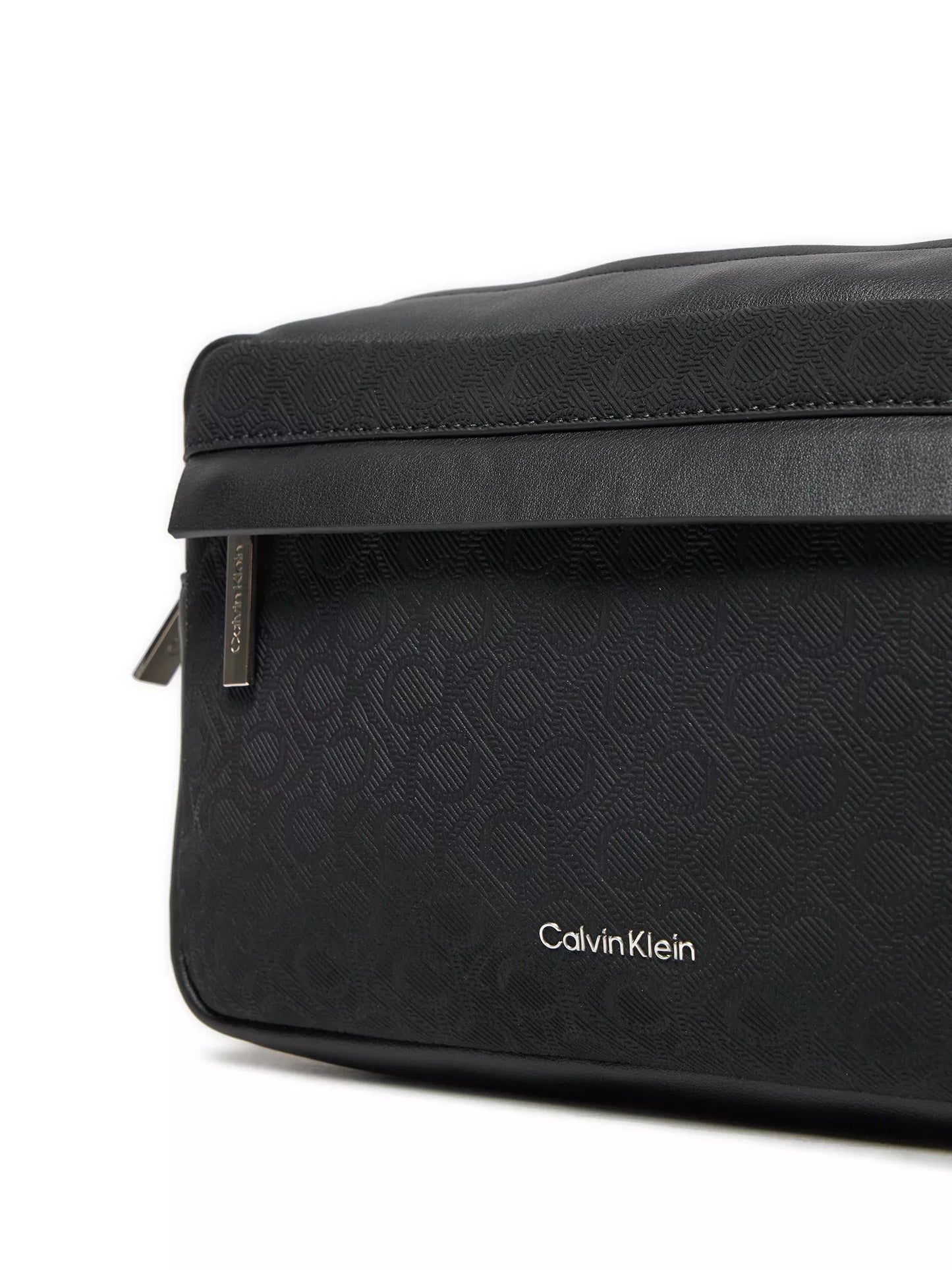 Calvin Klein Men’s Pochette & Beauty Bag – Sleek Polyurethane Organizer