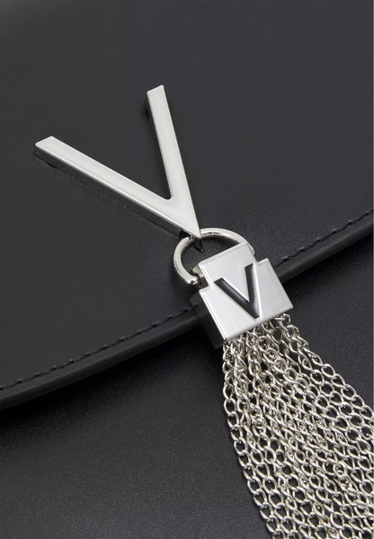 Valentino Luxury Bag with Removable Shoulder Strap & Chain, Logo Design