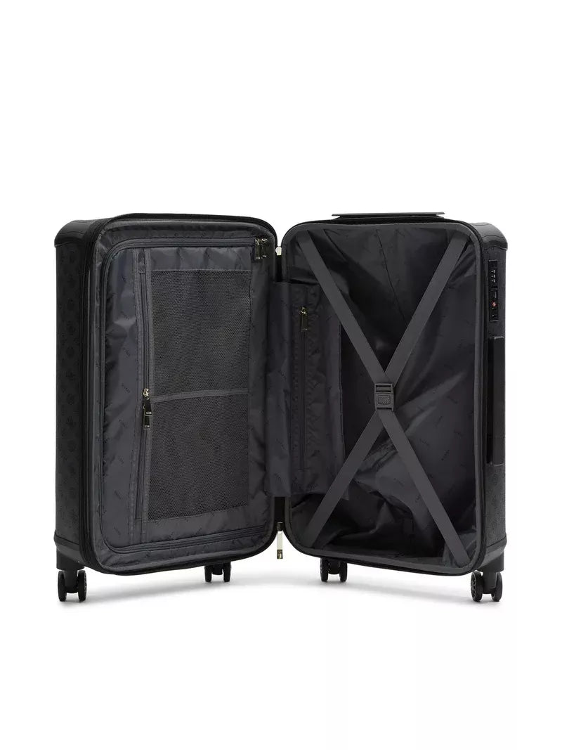 Guess Women’s Grey Zip Closure Tote Bag – Elegant Fall/Winter Essential