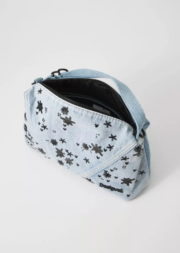 Desigual Women’s 100% Cotton Medium Bag – Spring/Summer Lightweight Handbag