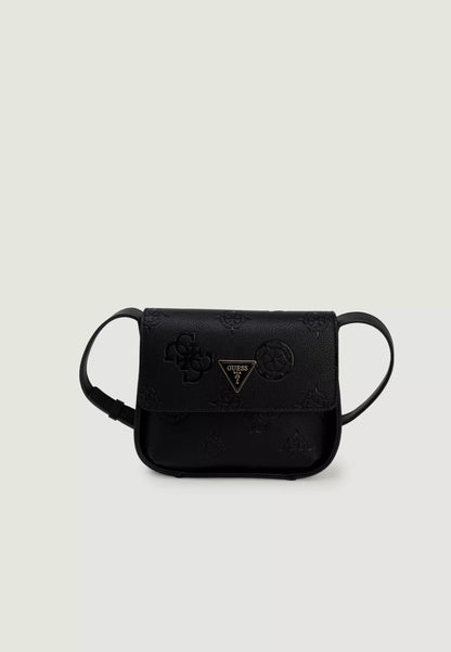 Guess Women’s Black Versatile Shoulder Bag – Timeless Fall/Winter Fashion Essential