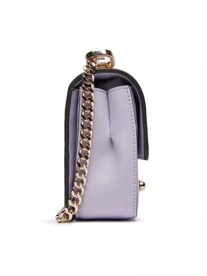 Guess Women’s Lilac Shoulder Bag – Compact Spring/Summer Elegant Accessory