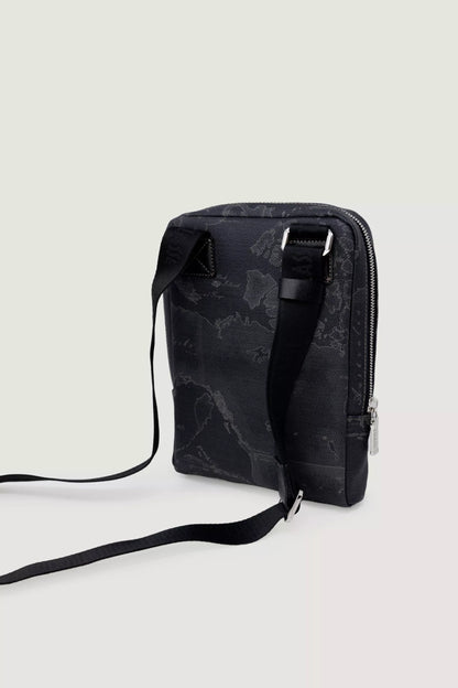 Alviero Martini Prima Classe Men’s Black Shoulder Bag – Fall/Winter Collection