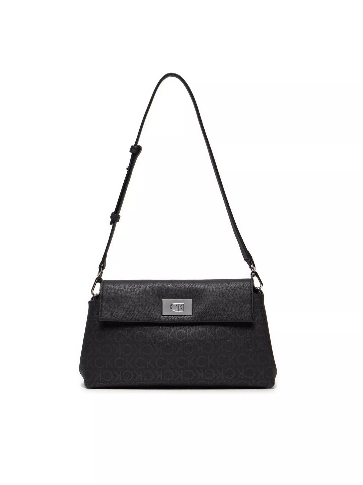 Calvin Klein Women’s Fall/Winter Shoulder Bag – 100% Recycled Polyester, Eco-Friendly Designer Handbag
