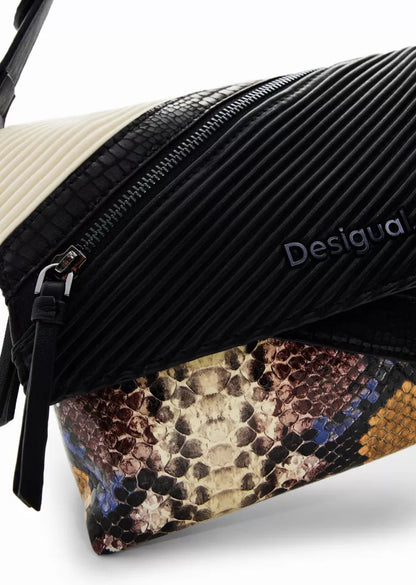 Desigual Stylish Bag with Adjustable Strap, Multi-Pockets & Sleek Design