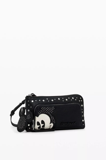 Desigual Women’s Black Printed Bag with Secure Zip Pockets