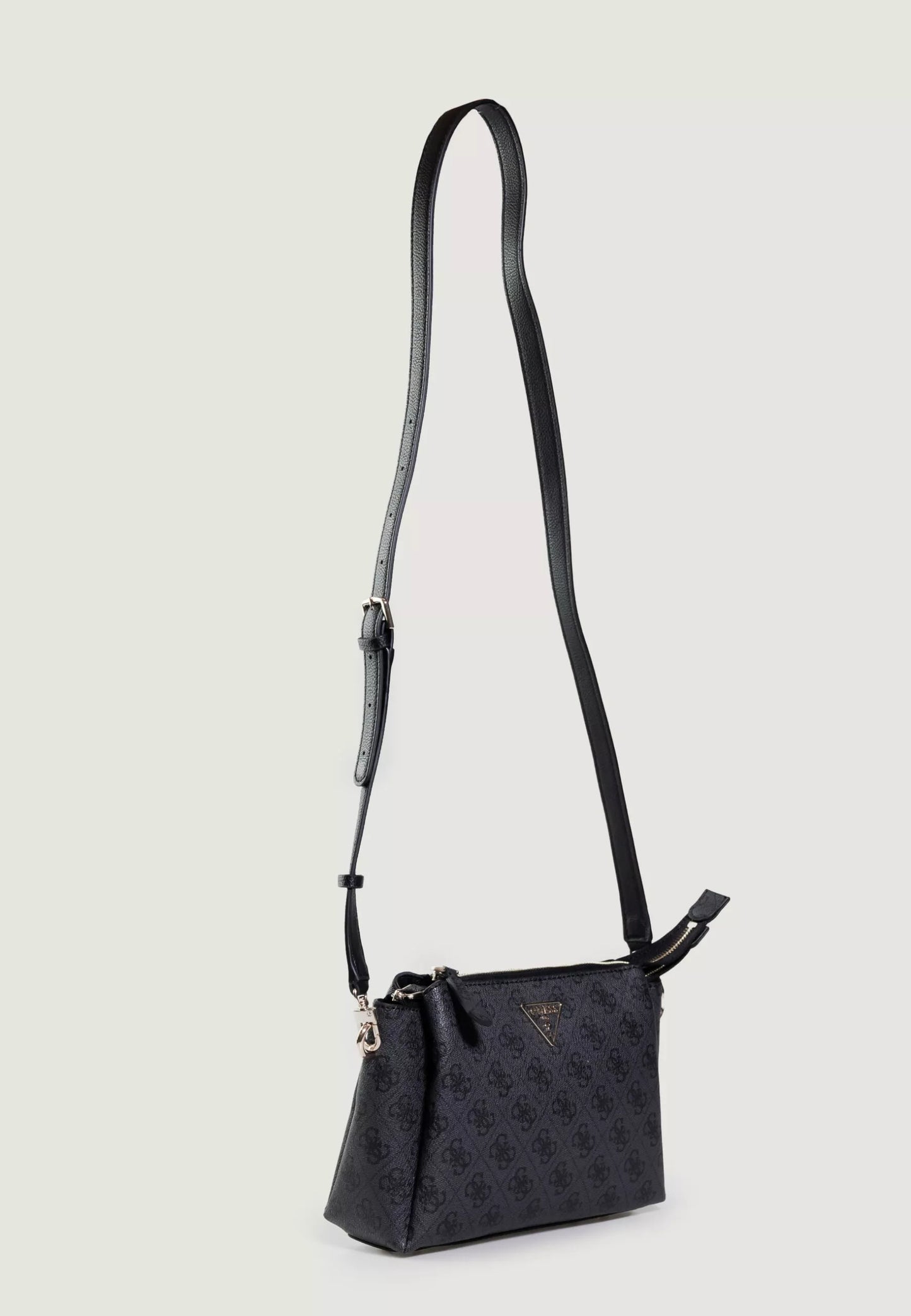 GUESS Women’s Grey Printed Shoulder Bag