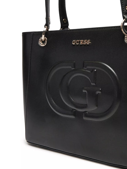 Guess Women’s Black Printed Handbag